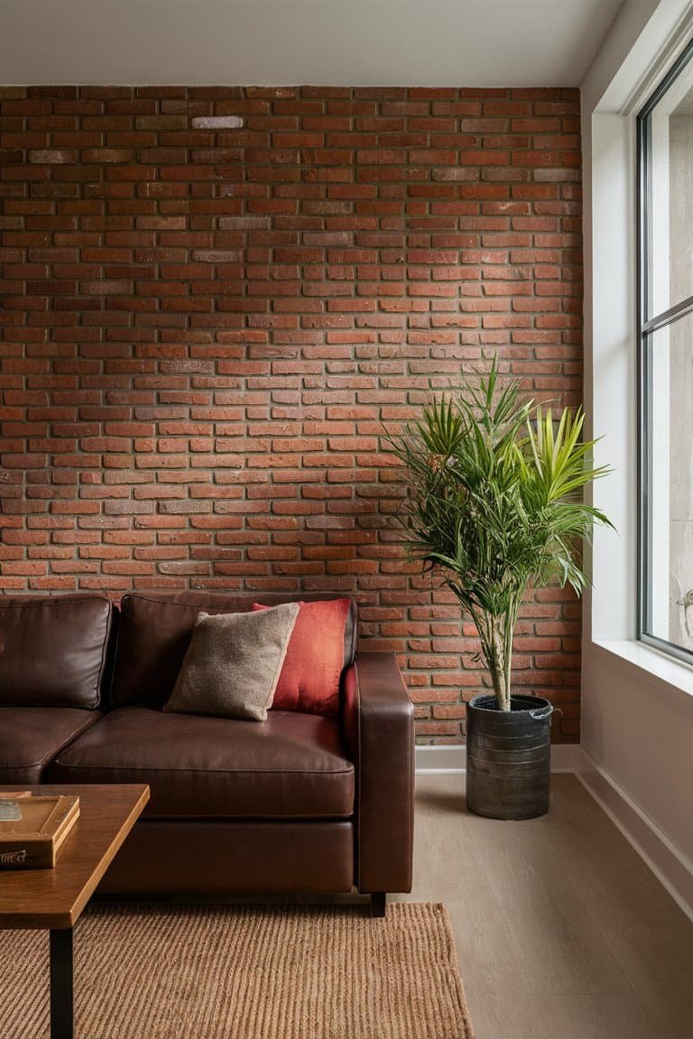 Textured Brick Wall Panels