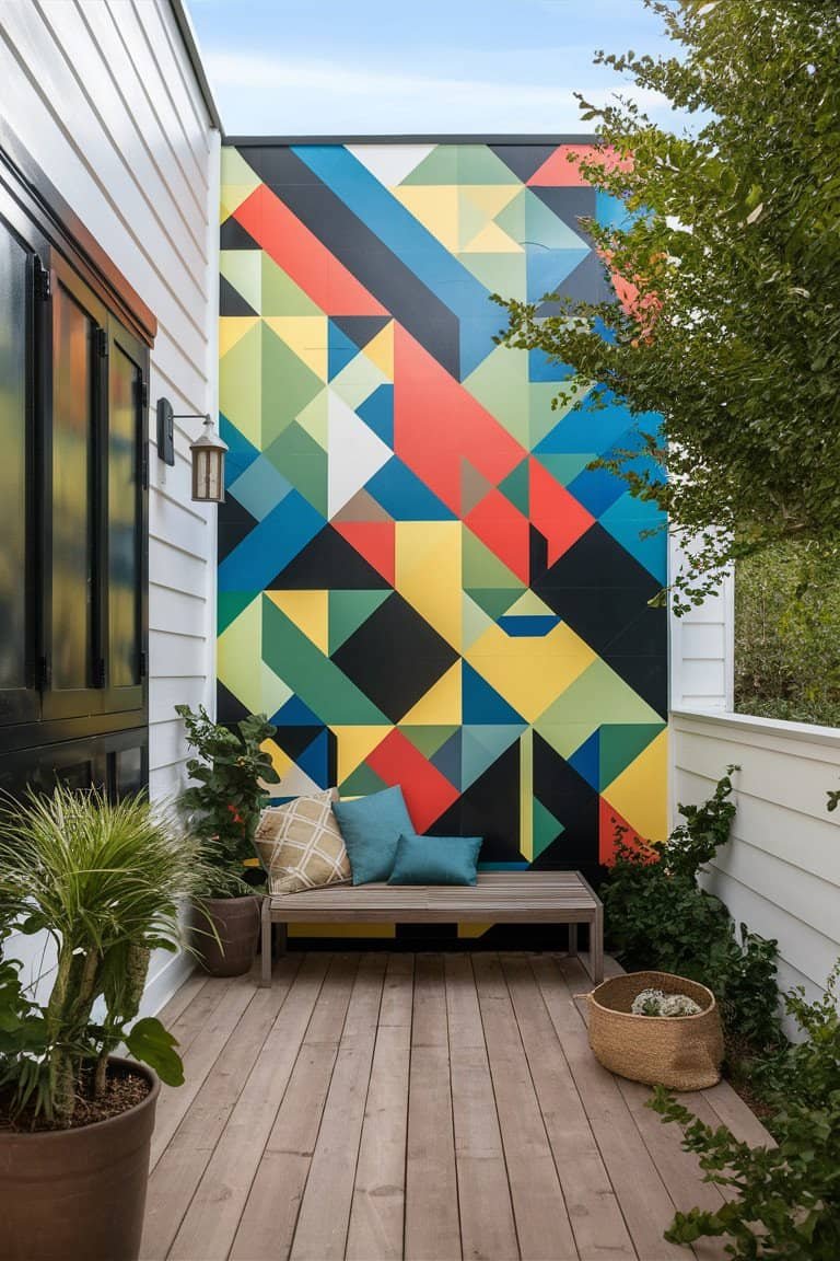 Outdoor Murals: A Splash of Color