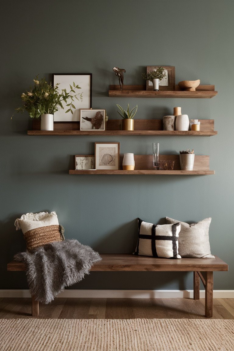 Wooden Wall Shelves