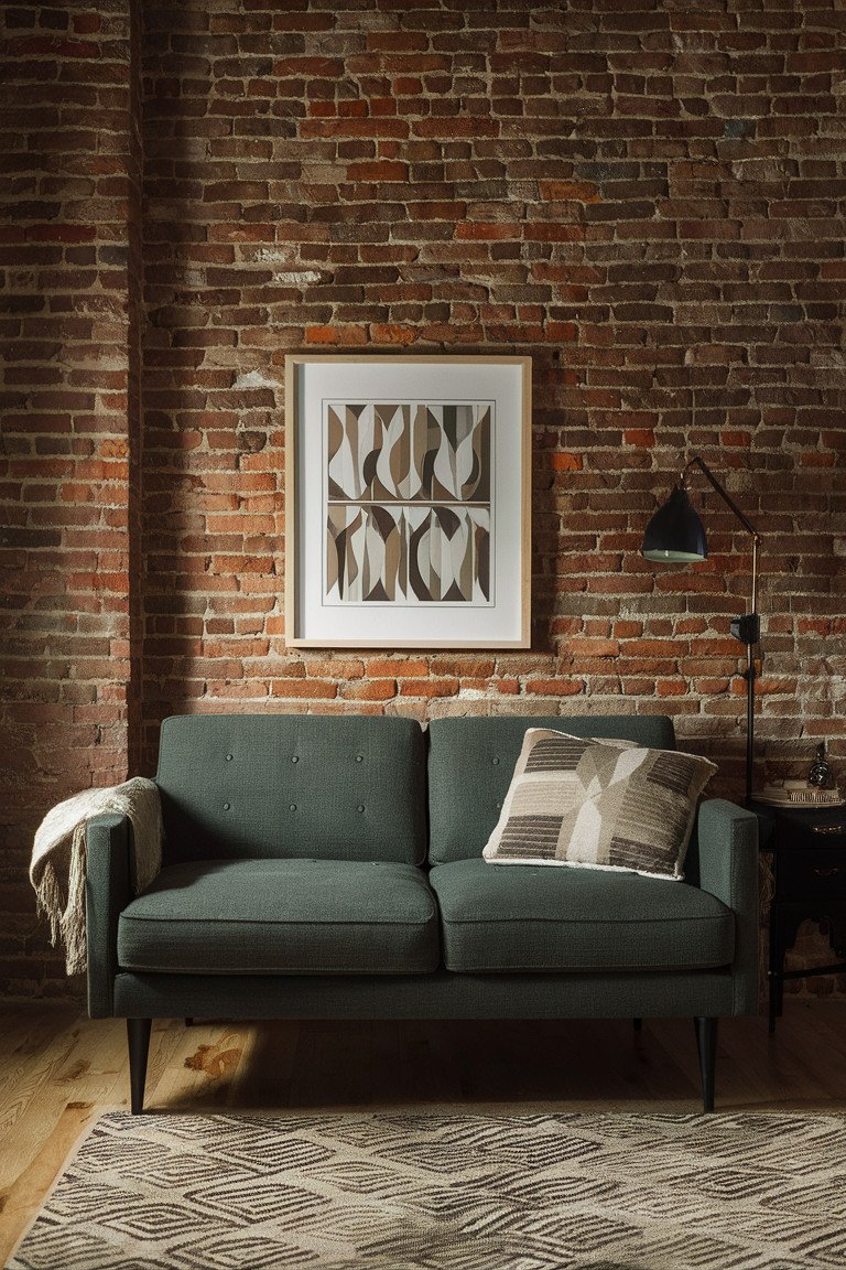 Exposed Brick for a Rustic Charm