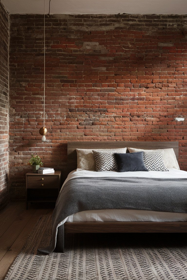 Rustic Charm with Exposed Brick