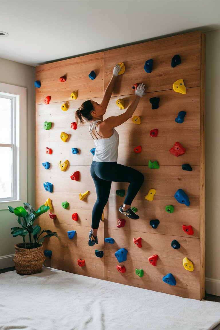 Indoor Bouldering Wall