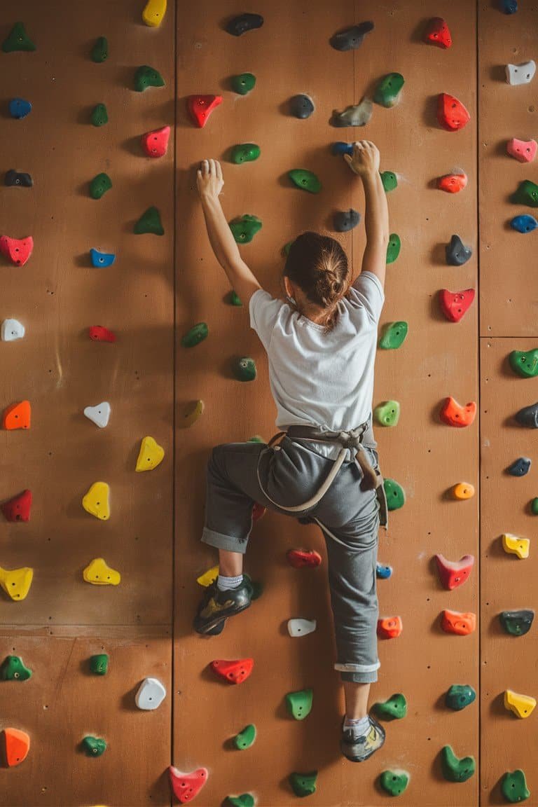 Rock Climbing Paint