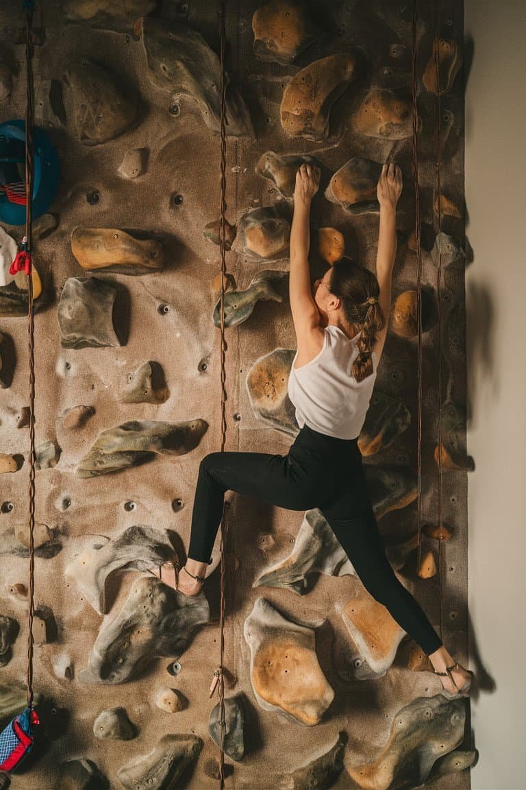 Indoor Rock Climbing Wall