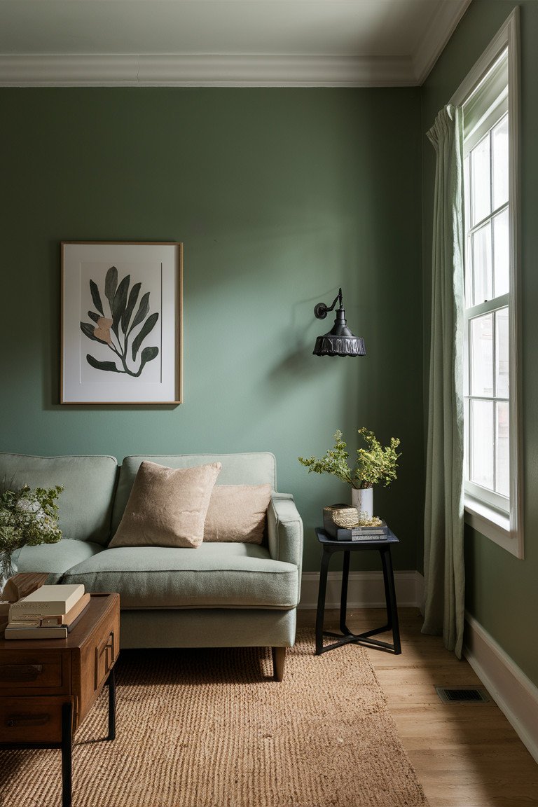 Soft Sage Green