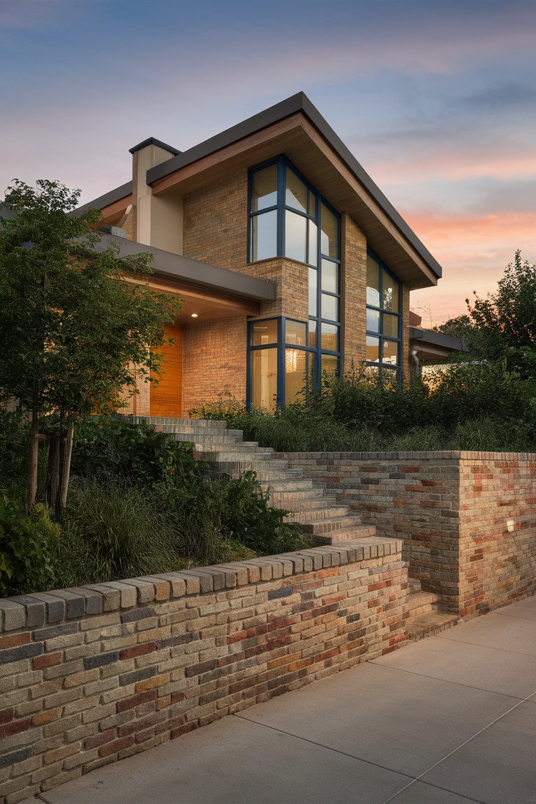 Stylish Stone or Brick Wall