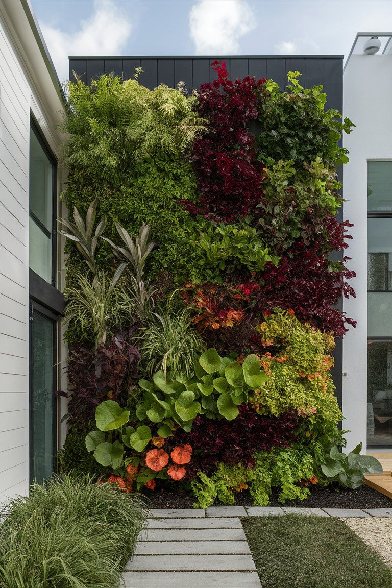 Vibrant Vertical Gardens