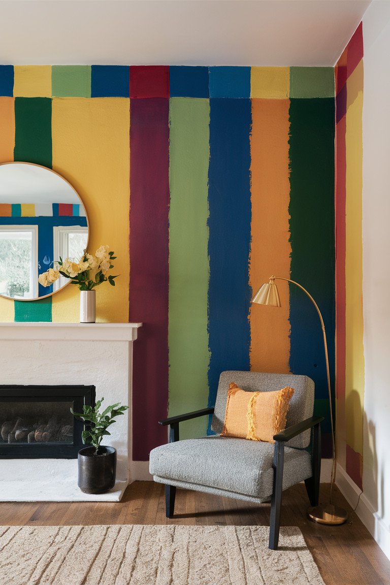 Colorful Plaster Accents