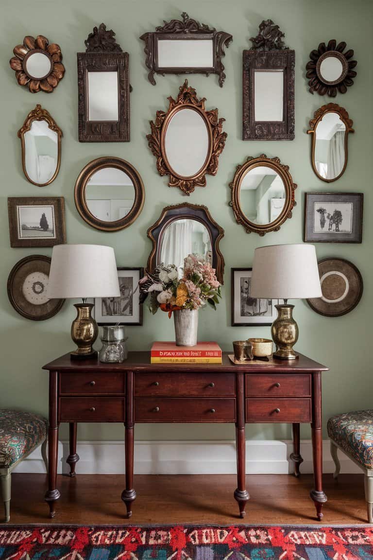 A Gallery of Antique Mirrors