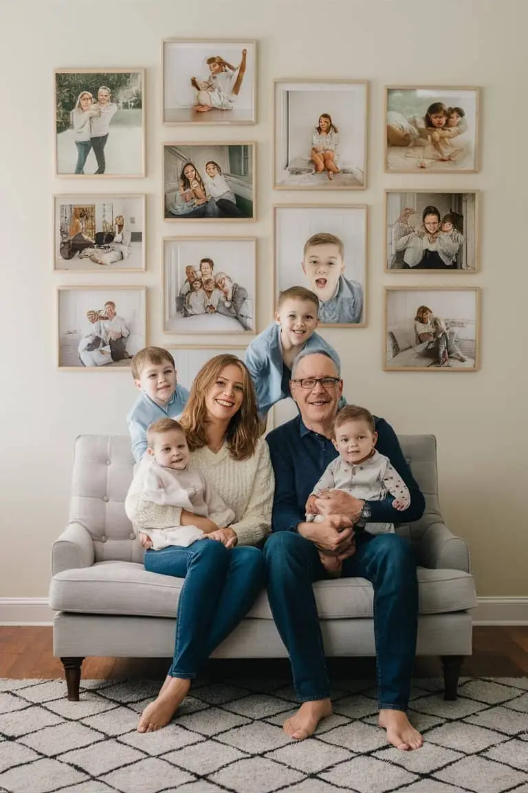 A Playful Family Portrait