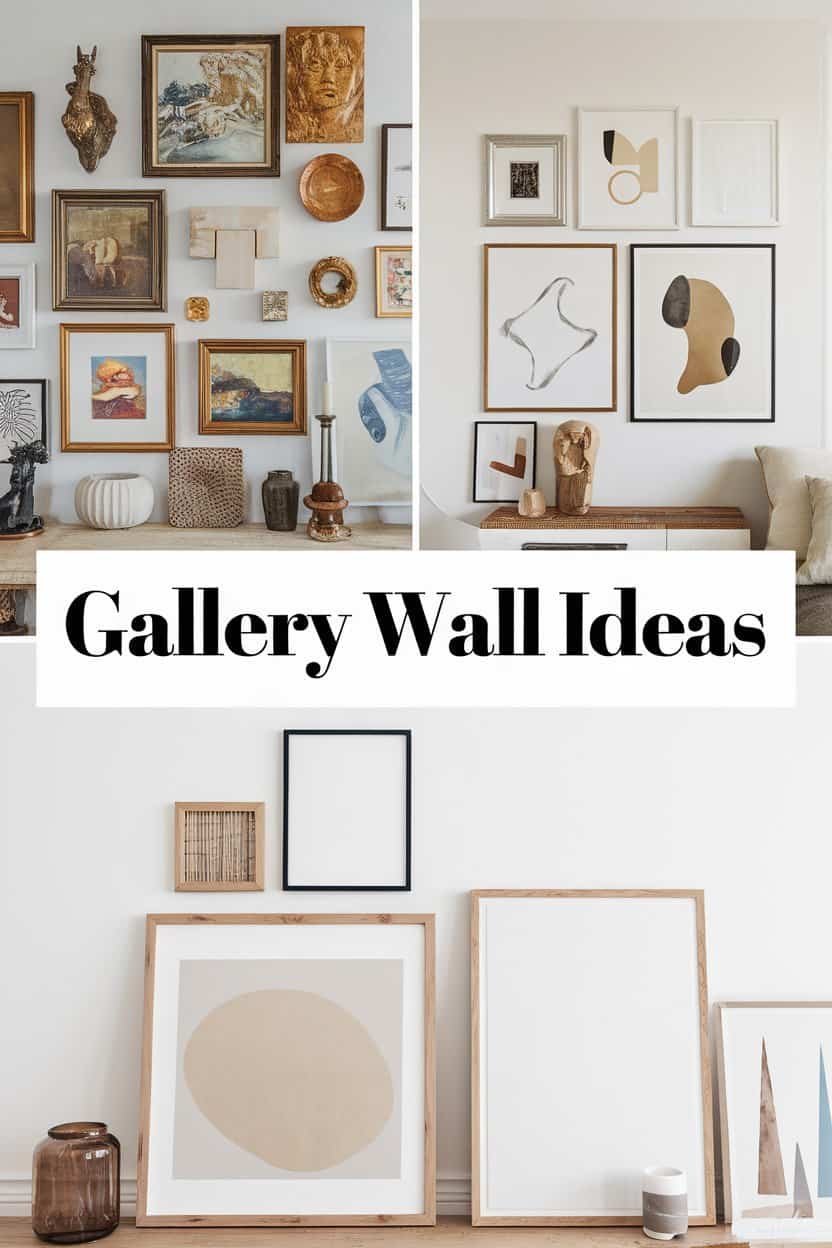 Gallery Wall Ideas to Transform Your Home Interior Design