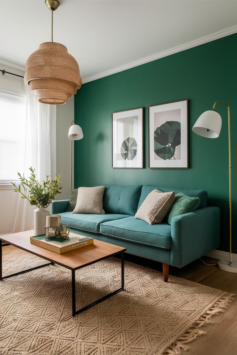 Bold Statements with Emerald Green