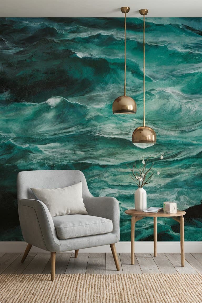 Sea-Inspired Mural