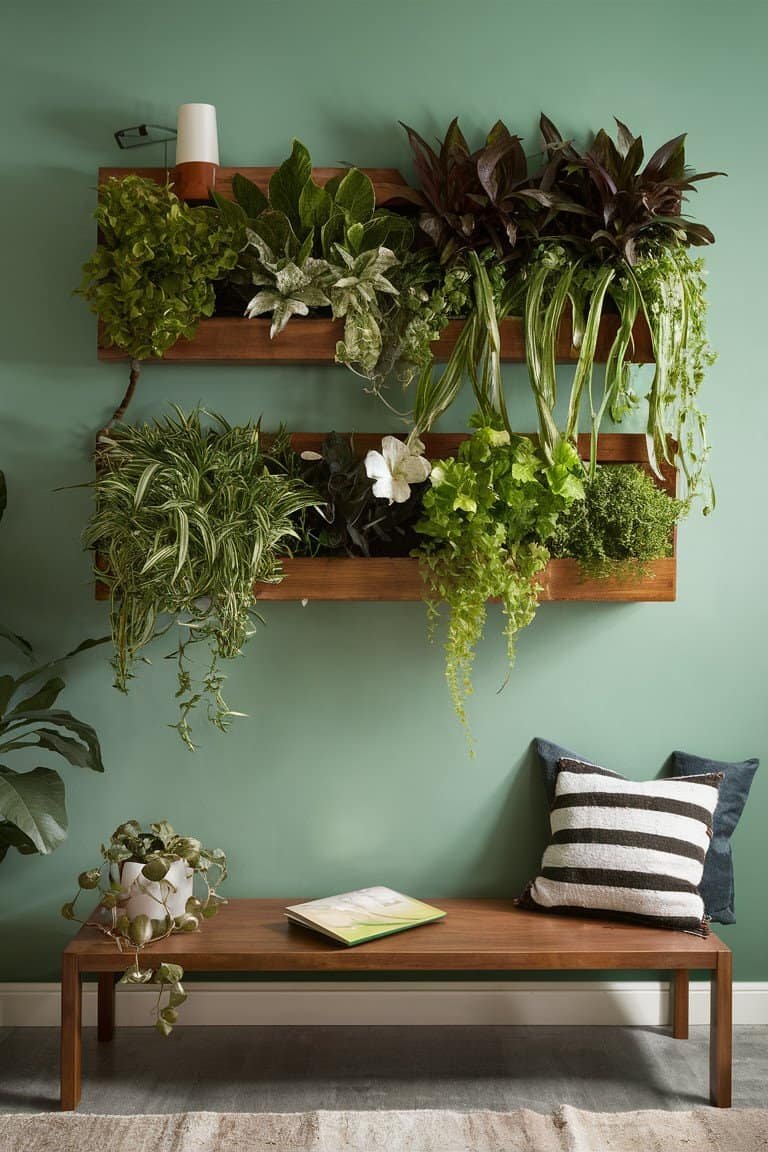 Wall-Mounted Planter Boxes