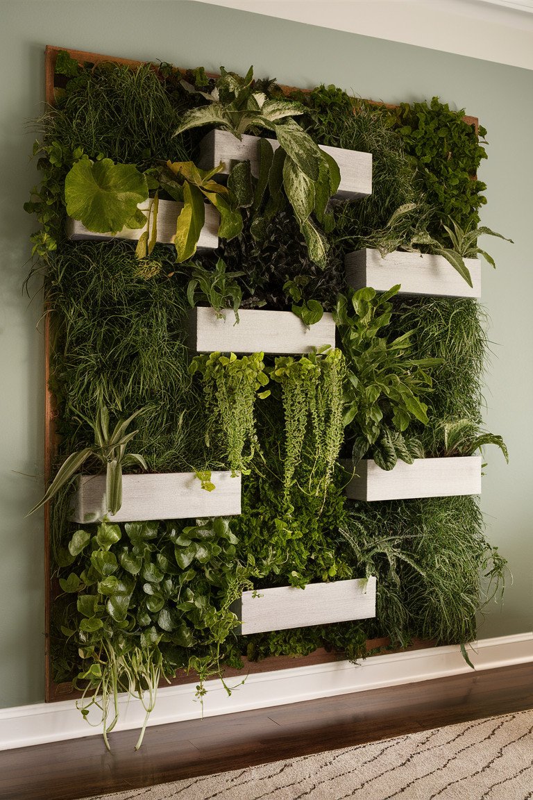 Wall-Mounted Planter Boxes