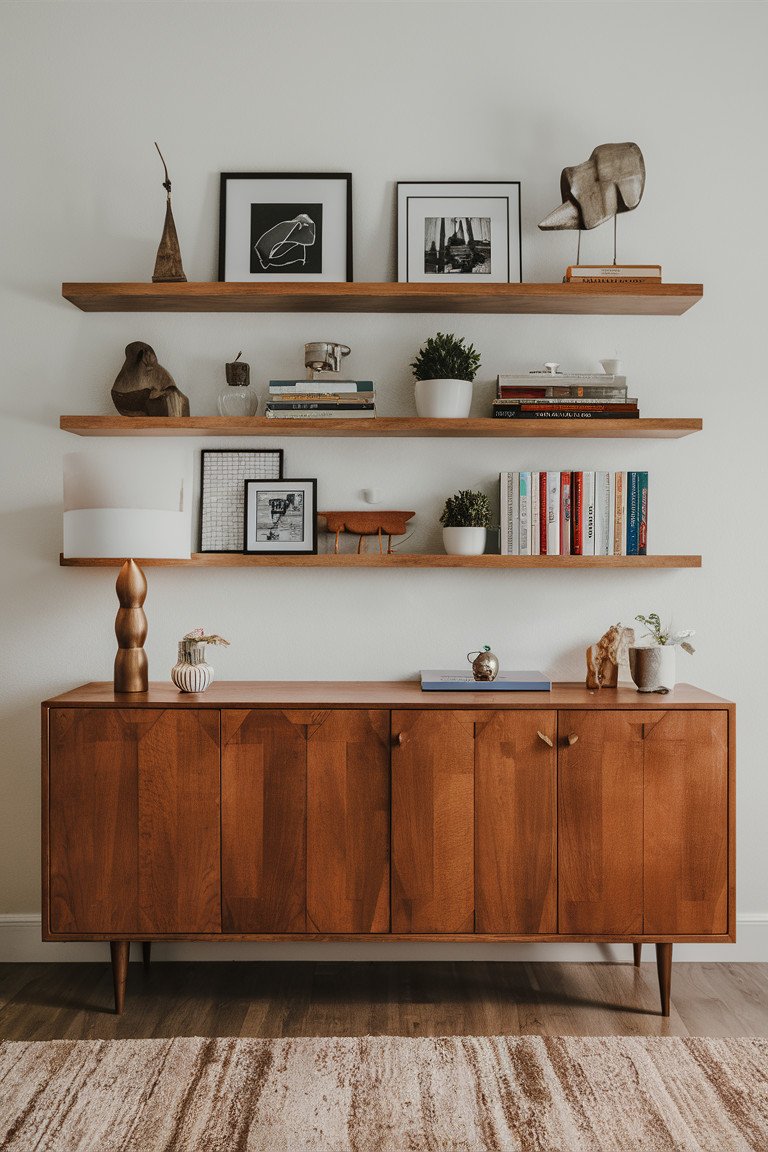 Floating Shelves for Display