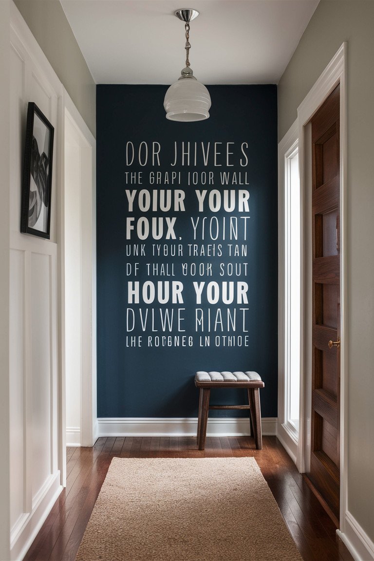 Inspirational Quote Wall