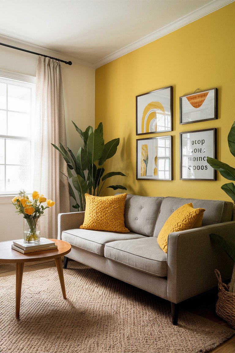 Sunny Accent Walls