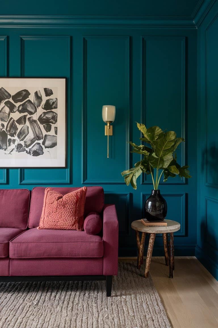 Bold Jewel Tones for a Luxurious Touch Bold Jewel Tones for a Luxurious Touch