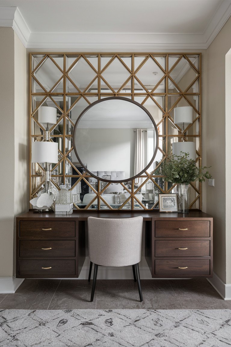 Geometric Mirror Panels