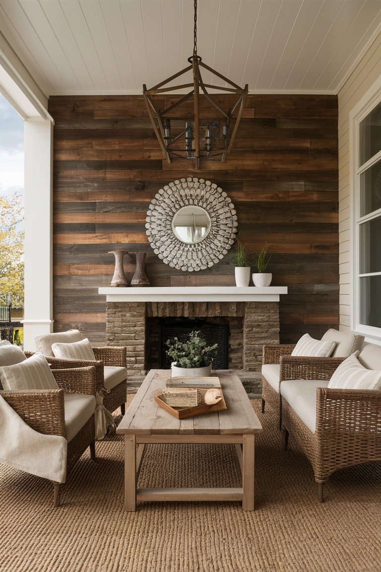 Charming Rustic Wood Accents