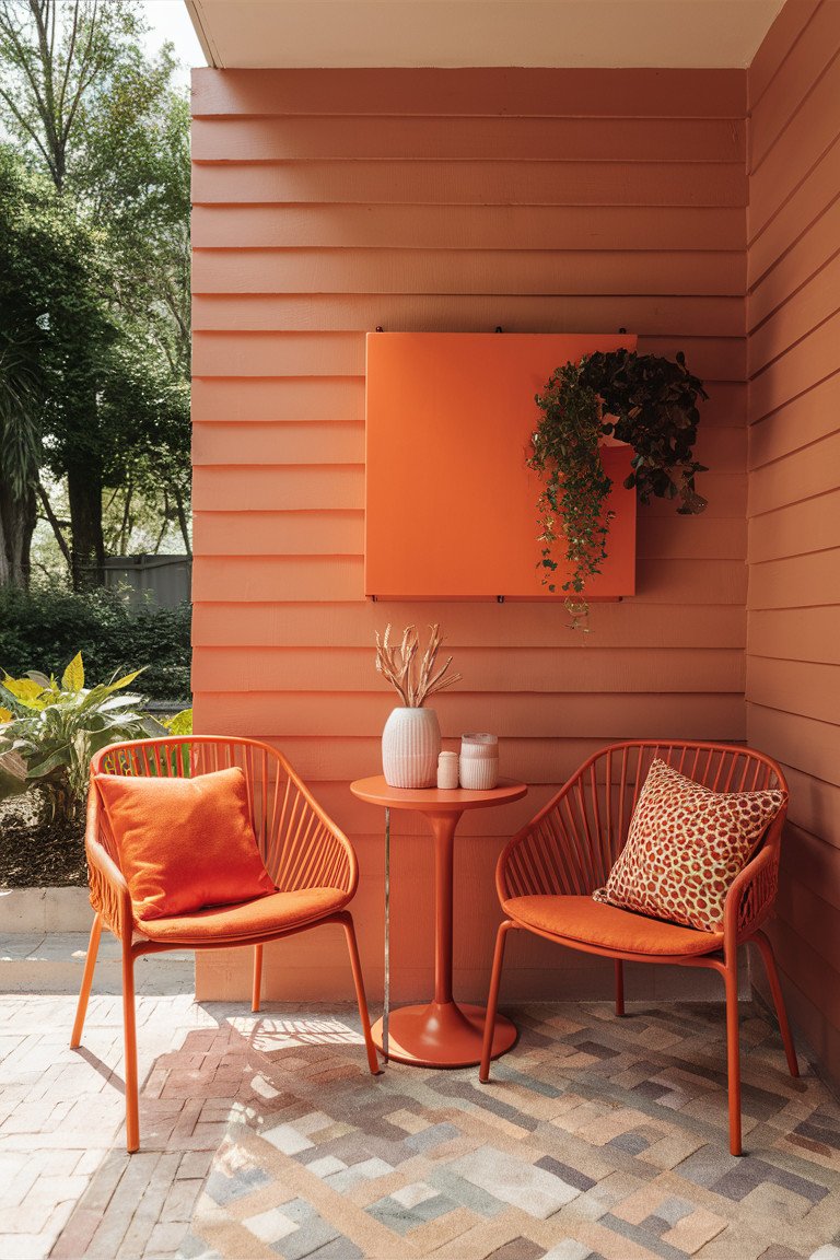 Orange Outdoor Furniture