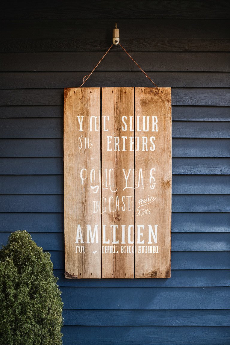 Rustic Wooden Signs