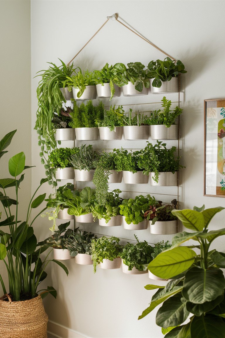 Hanging Herb Garden Hanging Herb Garden