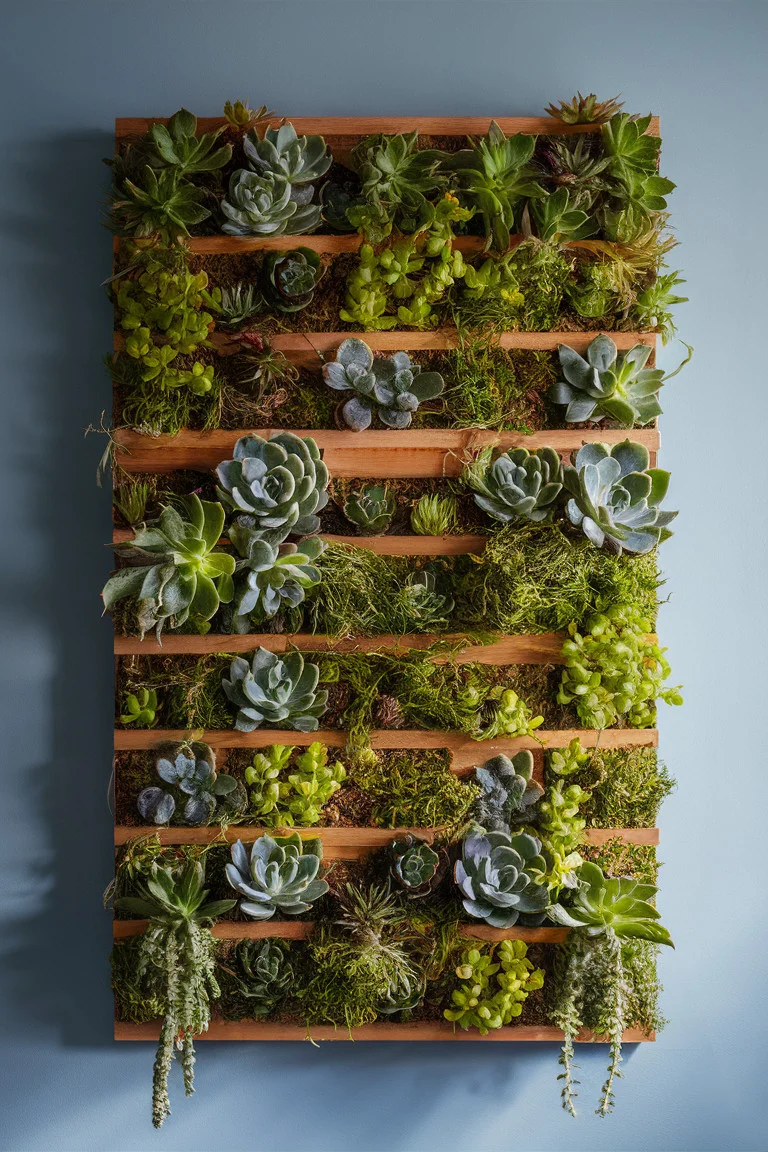 Vertical Succulent Wall Vertical Succulent Wall