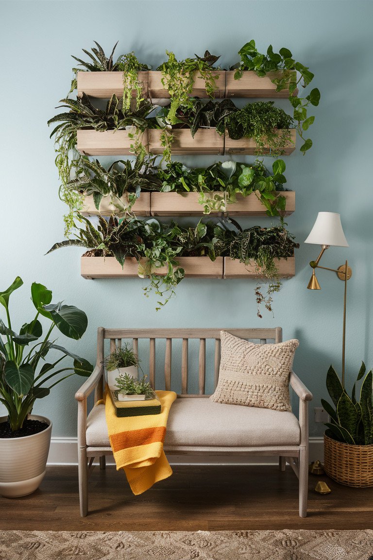 Wall-Mounted Planter Boxes