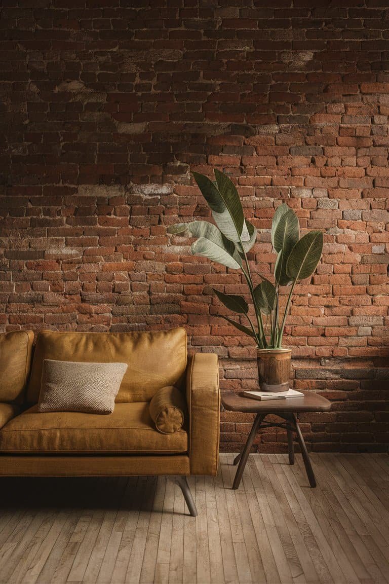 Rustic Charm with Exposed Brick Rustic Charm with Exposed Brick