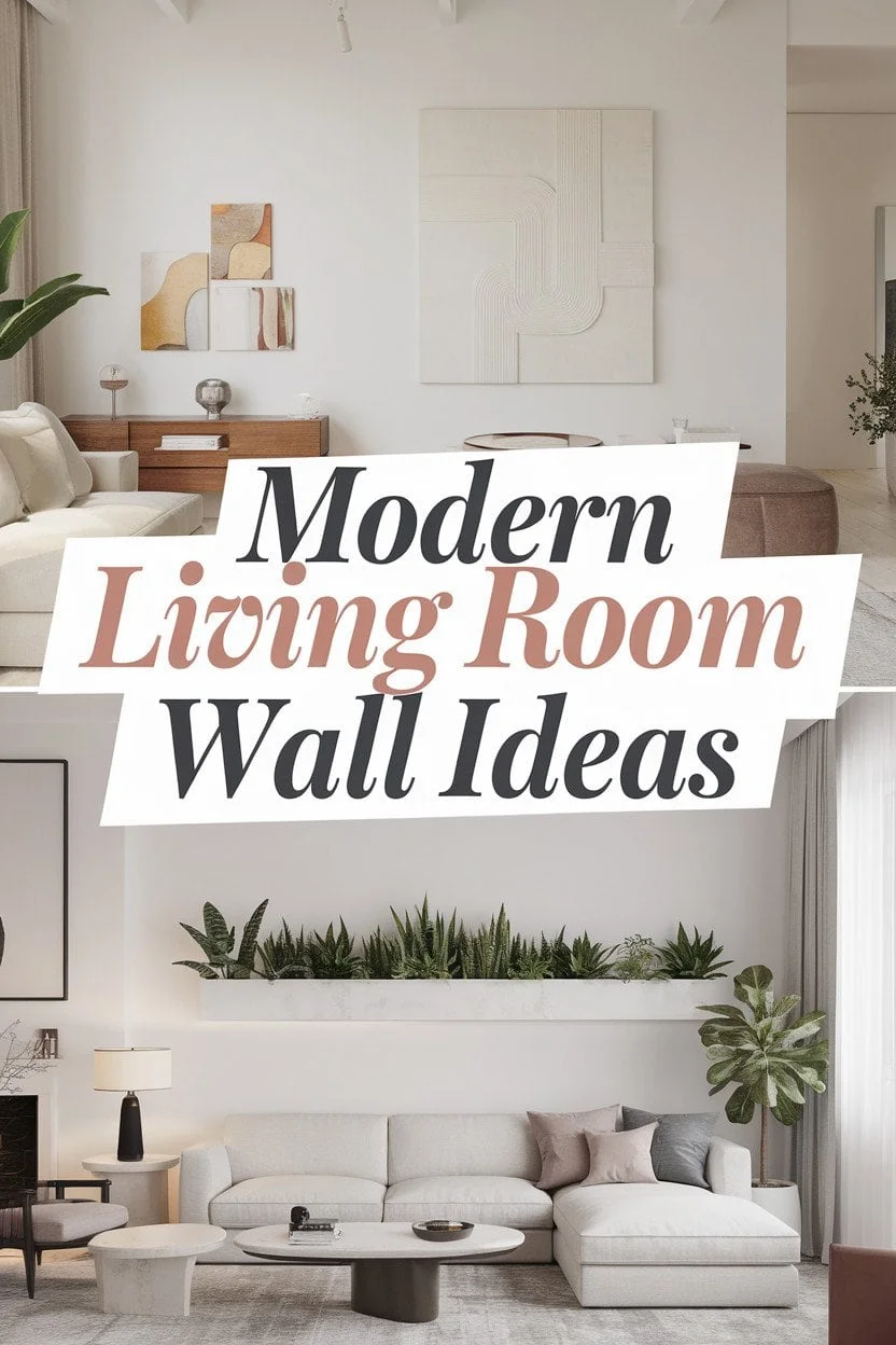 Modern Living Room Wall Background Ideas to Transform Your Home