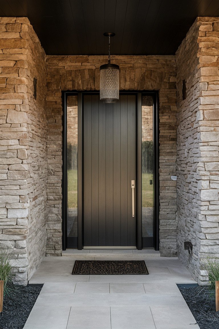 Textured Stone Wall