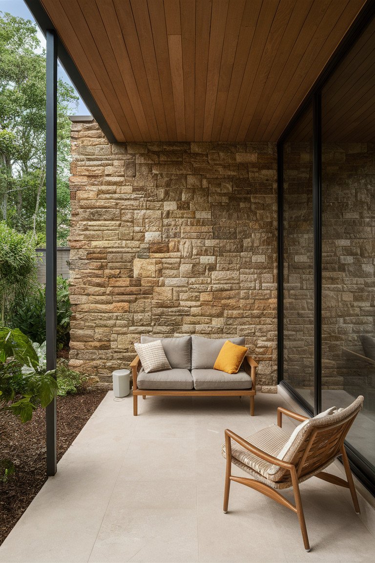 Natural Stone Accent Wall