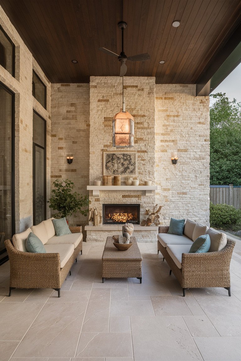 Charming Outdoor Living Space