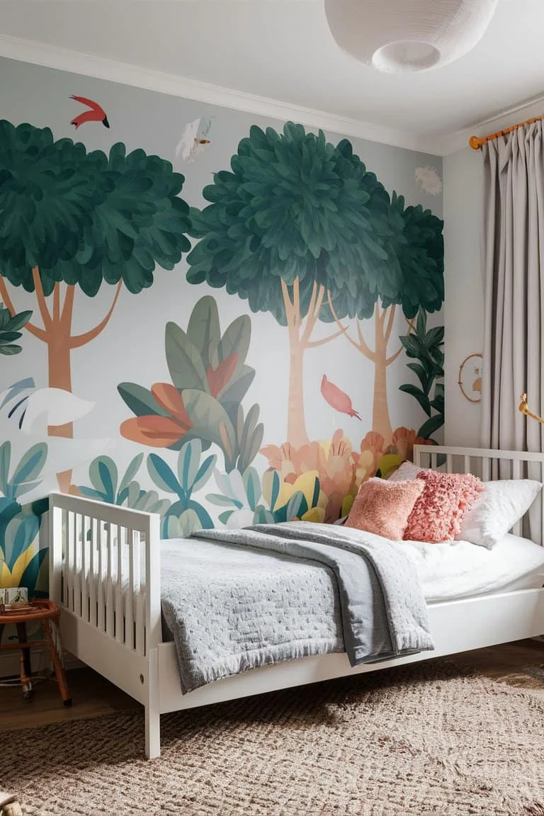 Whimsical Murals for Kids’ Rooms Whimsical Murals for Kids’ Rooms