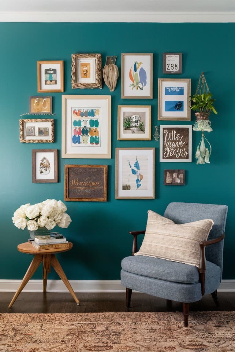 Whimsical Gallery Wall