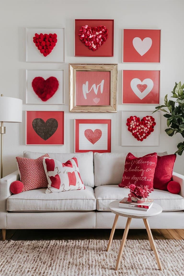 Heartfelt Gallery Wall