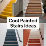 Cool Painted Stairs Ideas to Transform Your Home Style painted-stairs-ccccc-33672