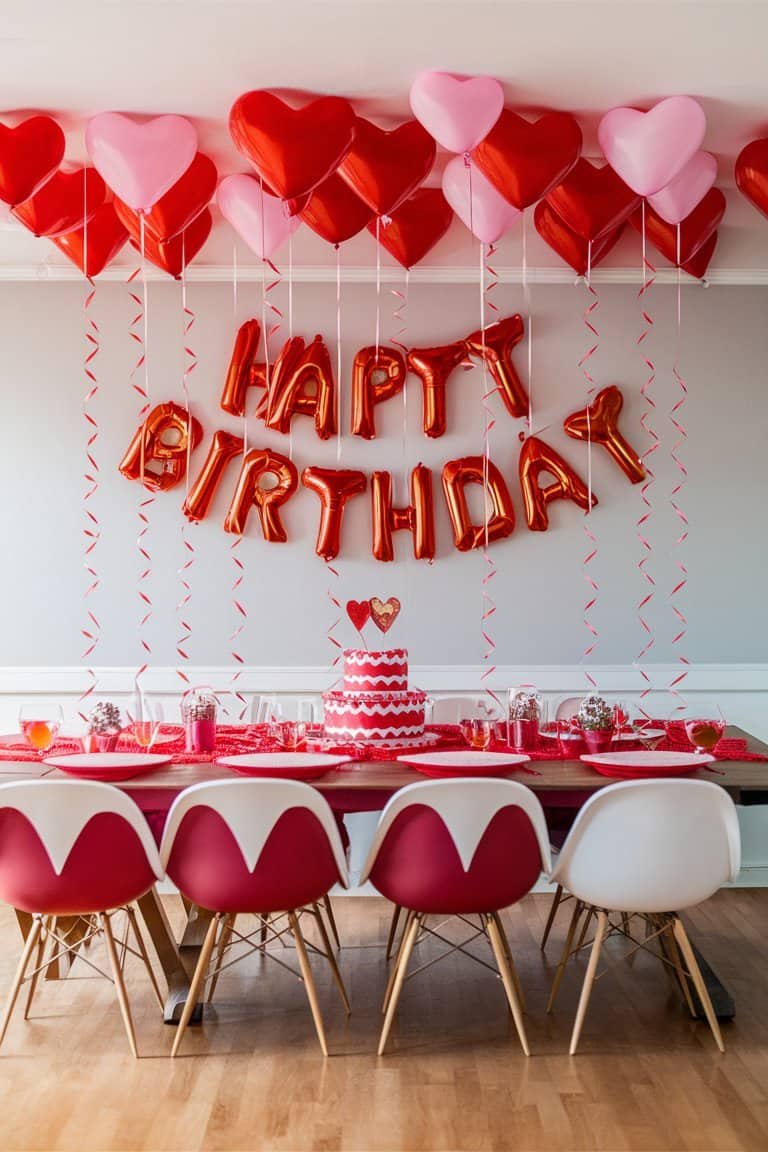 Heart Balloon Arch