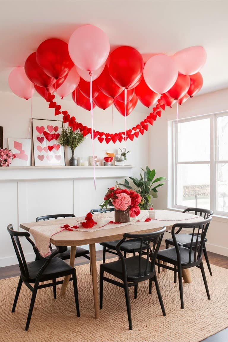 Balloon and String Garland