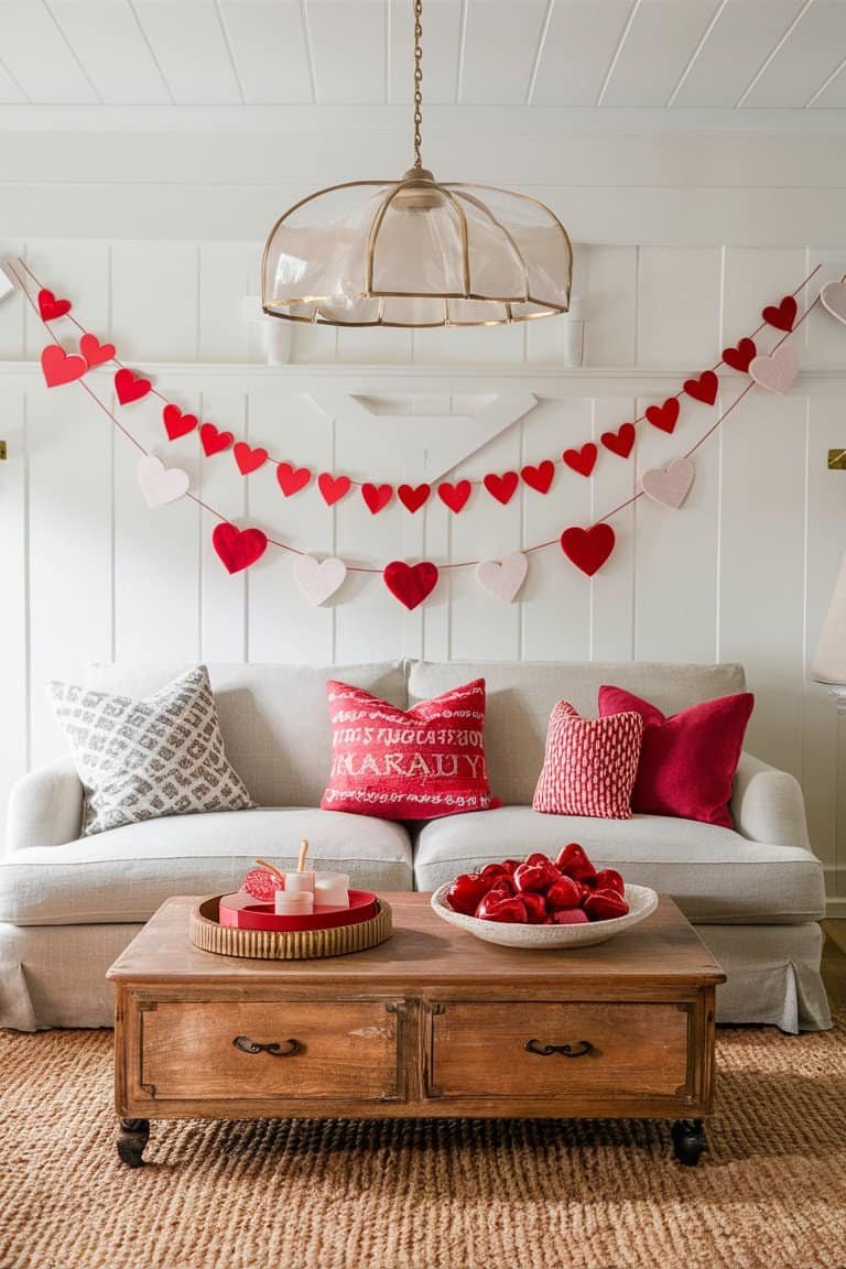 Whimsical Heart Garland