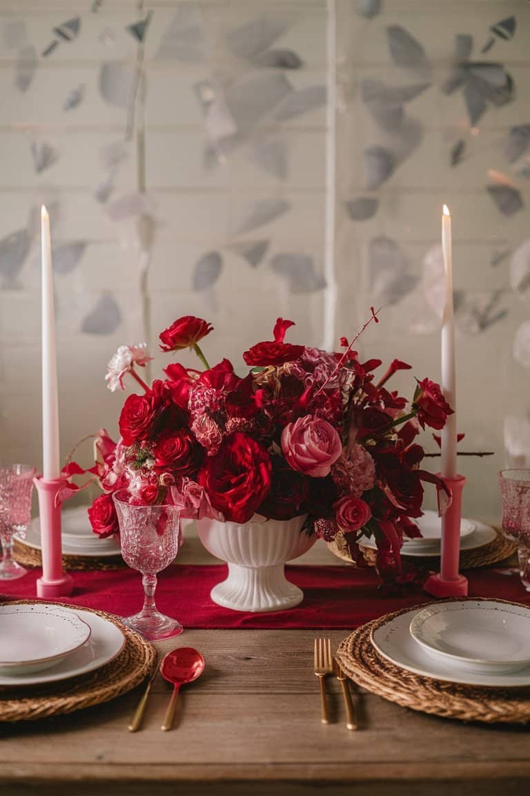 Romantic Floral Centerpiece