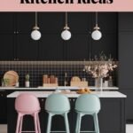 20+ Ideas For A Sleek Black Kitchen With High Gloss Finishes black-kitchen-ccccc-31117