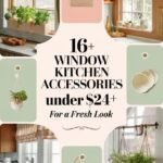 16+ Window Kitchen Accessories Under $24+ For A Fresh Look kitchen-window-accessories-ccccc-11260